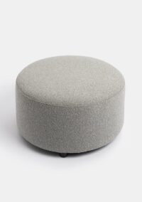 BeautiQ - Vero poef - rond 34cm - Olijf