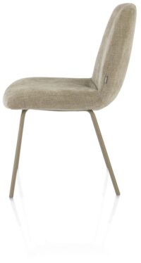 Filipo, chaise - piétement ton-sur-ton - tissu Cadiz - Olive - Image 3