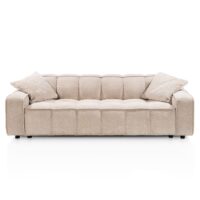 Amalfi, 3.5-zits - pocketvering - stof Derby - beige