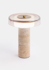 Teije wireless lampe de table 1*led - Beige - Image 3