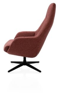 Vernon, fauteuil met draaifunctie - hoge rug - Afbeelding 2