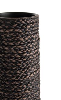 Adam vase H68,5cm - Noir - Image 2