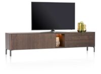 Trenton, lowboard 240 cm - 2-deuren + 2-laden + 1-niche - Clay - Afbeelding 3