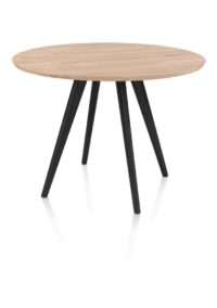 Arvada, bartafel 125 cm, rond, 4 poot - Rough off black - Afbeelding 2