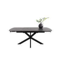 Pavalon, uitschuiftafel 140 (+ 50) x 100 cm - Antraciet