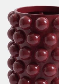 DOTS vaas h41cm - Ruby - Afbeelding 2