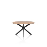 Pavarotti, table de bar 150 x 120 cm (hauteur: 92 cm) - pied central metal