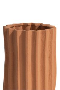 Jelle vaas H30cm - Oranje - Afbeelding 2