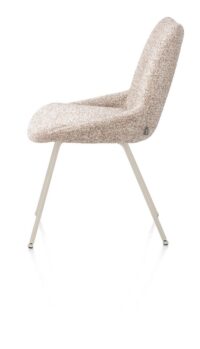 Mats, chaise - 4 pieds - creme - Luton - Cuivre - Image 3