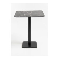 Brest bartafel marble light grey 75x75cm - Zwart