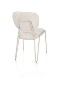 Joan, chaise - crème - tissu Luton - Image 2