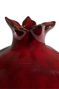 Pomegranate bougeoir H12cm - Bordeaux - Image 2