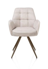 Bell, armstoel - steelbrown frame - pocket - stof Calabria - Kiezel