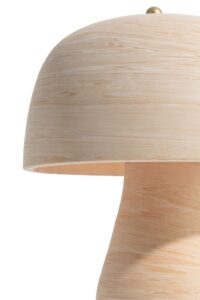 Victor lampe de table 1*E27 - Beige - Image 2
