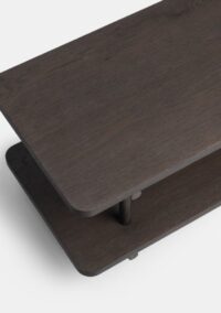 Oakly salontafel 100x40cm - Bruin - Afbeelding 2