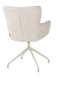Sage, armstoel draaibaar - creme - stof Luton - Creme - Afbeelding 2