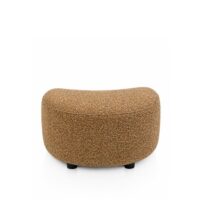 Cervos, Pouf petit - Tissu Sevilla - ocre