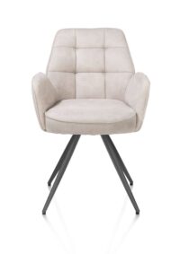 Bell, armstoel - grafiet frame - pocket - stof Calabria - Kiezel
