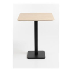 Brest bartafel Travertine 75x75cm - zwart