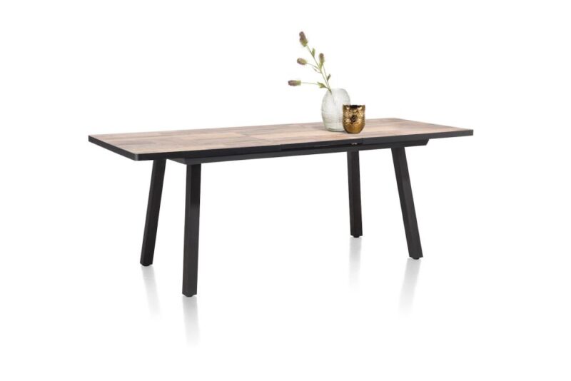 Avalox, Table De Bar &Agrave; Rallonge 160 (+ 50) X 98 Cm - Couleur Driftwood - 4 Pied - Image 2