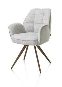 Bell, armstoel - steelbrown frame - pocket - combi Calabria/Vada - Olijf - Afbeelding 2