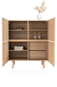 Azulo, highboard 120 cm - 4-deuren - Afbeelding 3