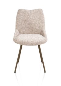 Mats, chaise - 4 pieds - steelbrown - Luton - Cuivre