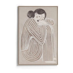 Fae tableau 80x120cm - Couleur creme