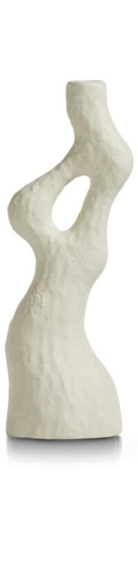 Debra vase H32cm - Couleur creme