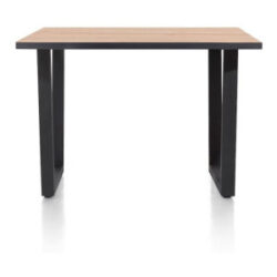 Avalox, table 140 x 98 cm - couleur oak natural vintage - V pied