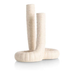 Kiki vaas H17cm - Beige