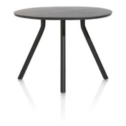 Arvada, table de bar 125 cm. - ronde - pied central court - Onyx