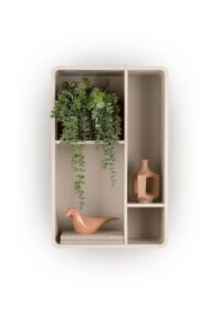 Trentino, Wand-element 85 cm. - mdf gelakt - Creme