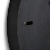 Alfie klok L D59cm - Zwart - Afbeelding 3