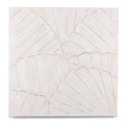 Clover cadre 100x100cm - Blanc