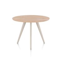 Arvada, bartafel 140 cm, rond, 4 poot - Creme