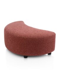 Cervos, poef/hocker bij fauteuil draaibaar groot - Afbeelding 3