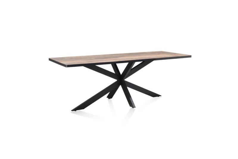 Avalox, Table 170 X 98 Cm - Couleur Driftwood - Centrale Pied - Image 2