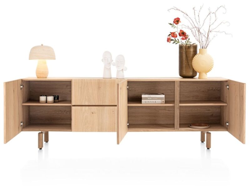 Azulo, Dressoir 240 Cm - 3-Deuren + 2-Laden - Afbeelding 3