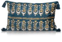 Daisy kussen 40x60cm - Blauw