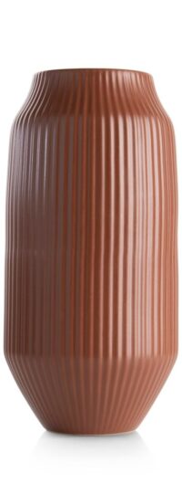 Liv vase H44cm - Terracotta