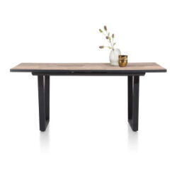 Avalox, uitschuif bartafel 160 (+ 50) x 98 cm - kleur driftwood - V poot