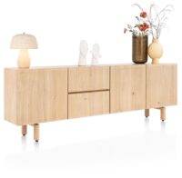 Azulo, dressoir 240 cm - 3-deuren + 2-laden - Afbeelding 2
