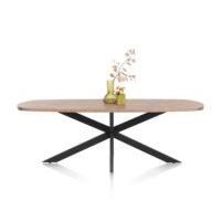 Pavarotti, table 240 x 108 cm - pied central metal