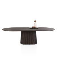 Ravello, eetkamertafel 270 x 120 cm - Basalt