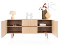 Azulo, dressoir 200 cm - 2-deuren + 2-laden - Afbeelding 3