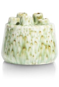 Safia vase H15cm - Vert