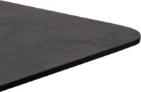 Brest bistrotafel stone anthracite 75x75cm - Goud - Afbeelding 2