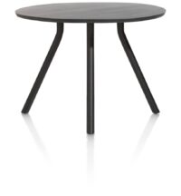 Arvada, bartafel 125 cm. - rond - centrale poot kort - Onyx - Afbeelding 2