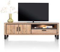 Pavarotti, lowboard 180 cm - 2-deuren + 1-lade + 1-niche (+ LED)